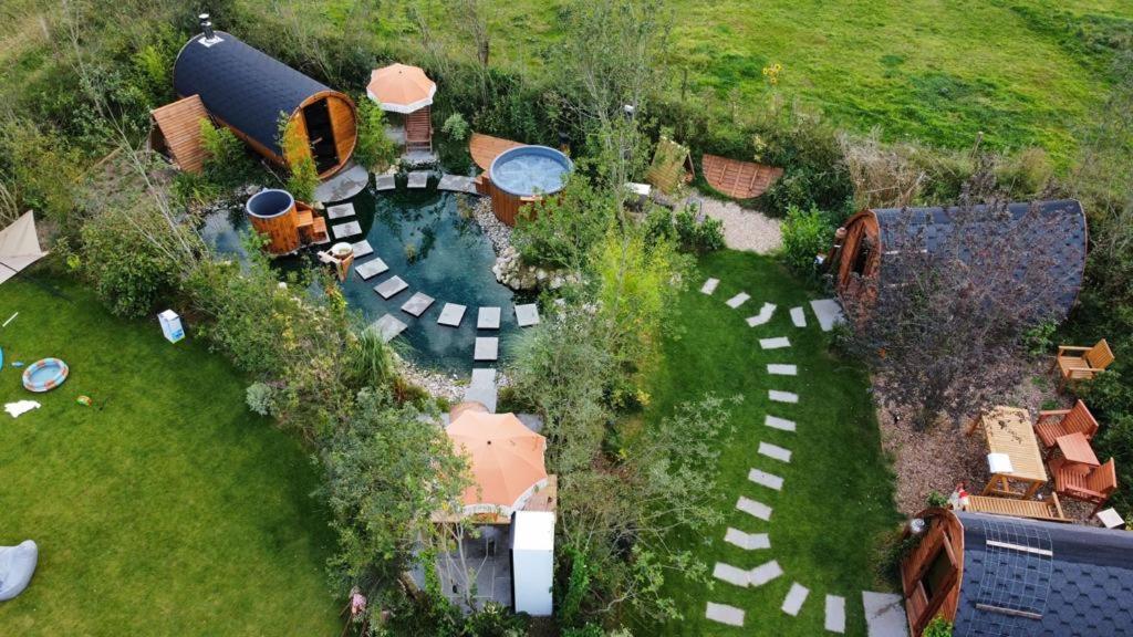 Dragonfly Glamping Spa Retreat Ashford  Exterior photo