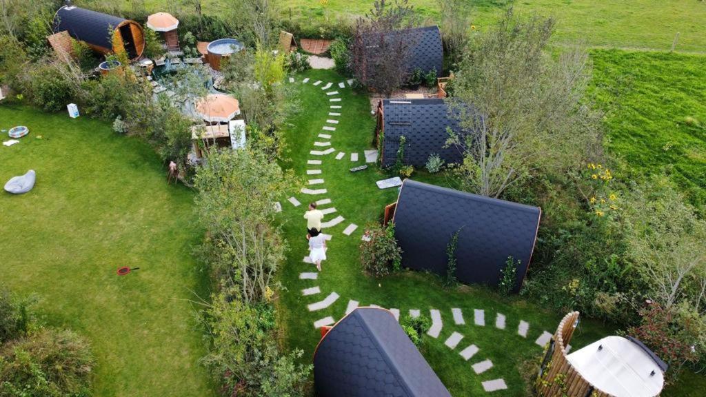 Dragonfly Glamping Spa Retreat Ashford  Exterior photo