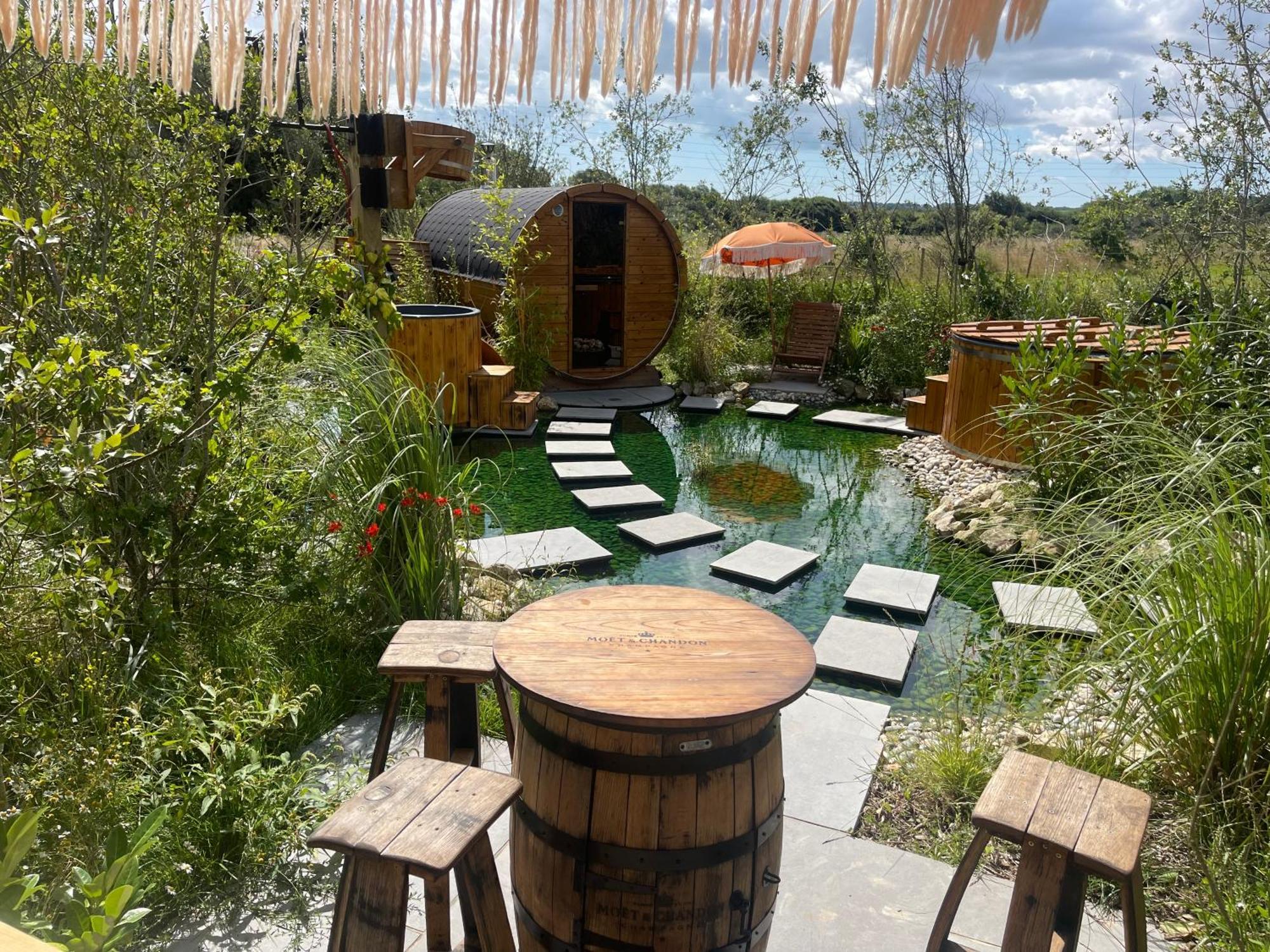 Dragonfly Glamping Spa Retreat Ashford  Exterior photo